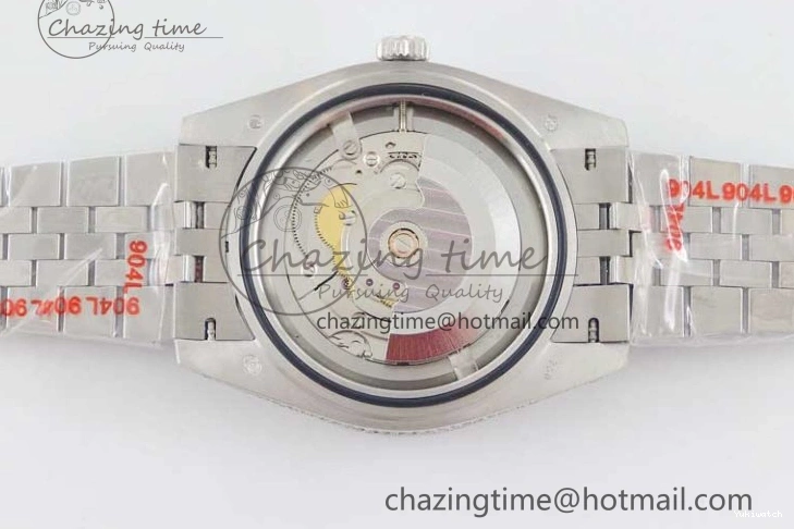 Jubilee Diamonds Datejust TWF 41 Arabic Full on A2824 Dial Edition SS Markers Best Bracelet 1:1 0214